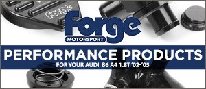 Audi B6 A4 1.8T Forge Performance Products