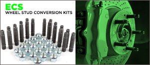 ECS Wheel Stud Conversion Kit| Porsche 996 Turbo/GT2/G3