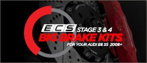 ECS Stage 3 & 4 Big Brake Kits for your Audi B8 S5