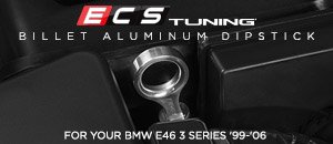 BMW E46 3 Series ECS Billet Aluminum Dipstick