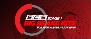 ECS Stage 1 Big Brake Kits for your Audi B5 A4 30V