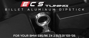 BMW Z4 ECS Billet Aluminum Dipstick