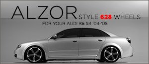Alzor Wheels Style 628 For Your Audi B6 S4