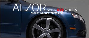 Alzor Wheels Style 628 For Your Audi B7 A4 Quattro
