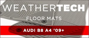 Audi B8 A4 WeatherTech Floor Mats