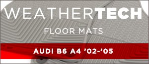 Audi B6 A4 WeatherTech Floor Mats