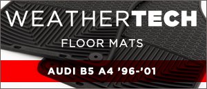 Audi B5 A4 WeatherTech Floor Mats