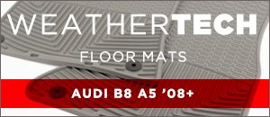 Audi B8 A5 WeatherTech Floor Mats