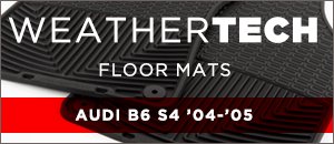 Audi B6 S4 WeatherTech Floor Mats