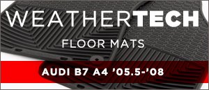 Audi B7 A4 WeatherTech Floor Mats