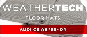 Audi C5 A6 WeatherTech Floor Mats