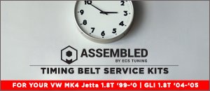VW MK4 Jetta/GLI 1.8T ECS Assembled Timing Belt Kits