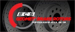 ECS GEOMET&reg; Brake Rotors | Audi 8P A3 3.2L