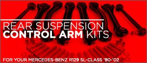 Rear Suspension Control Arm Kit | Mercedes-Benz R129