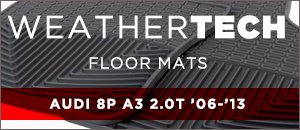 Audi 8P A3 WeatherTech Floor Mats