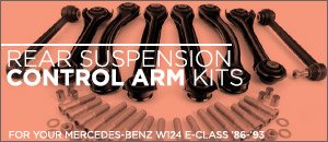 Rear Suspension Control Arm Kit | Mercedes-Benz W124