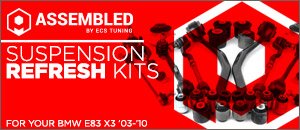 BMW E83 X3 ECS Assembled Suspension Refresh Kit
