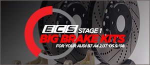 Audi B7 A4 2.0T ECS Stage 1 Front Big Brake Kits