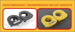 Porsche 991 Function-First Transmission Mount Inserts