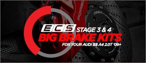 Audi B8 A4 2.0T ECS Stage 3 & 4 Big Brake Kits