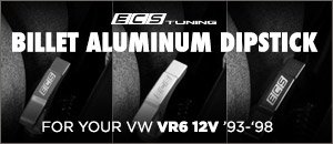 VW VR6 12v ECS Billet Aluminum Dipstick