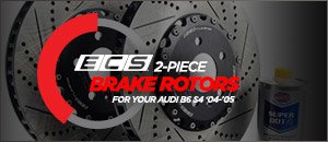 Audi B6 S4 ECS Tuning 2-Piece Brake Rotors