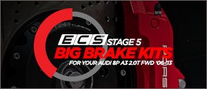Audi 8P A3 2.0T FWD ECS Stage 5 Big Brake Kits
