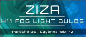 Porsche 957 Cayenne H11 Ziza Fog Lights