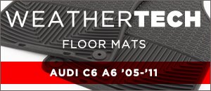 Audi C6 A6 WeatherTech Floor Mats