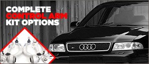 Audi B5 S4 Complete Control Arm Kit Options