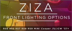 MINI Ziza Front Lighting Options