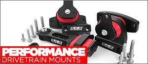 Audi MKI TT 225HP ECS Performance Drivetrain Mounts