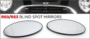 Euro Blind Spot Mirrors | MINI R50/R53 Cooper