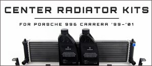 Porsche 996 Carrera/Carrera 4 Center Radiator Kits