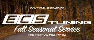 VW MK4 R32 Fall Seasonal Service
