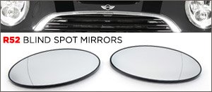 Euro Blind Spot Mirrors | MINI R52 Cooper