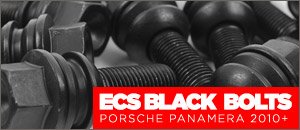 ECS Black Wheel Bolts for your Porsche Panamera