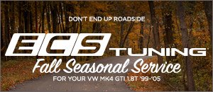 Fall Seasonal Service for your VW MK4 GTI