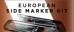 European Side Marker Kit | Porsche 987.2 Boxster/Cayman