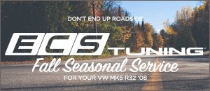 Fall Seasonal Service for your VW MK5 R32