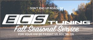 Fall Seasonal Service for your VW B5 Passat V6 30V