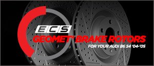 Audi B6 S4 4.2L ECS GEOMET&reg; Coated Brake Rotors