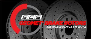 Audi C5 A6 2.7T ECS Tuning GEOMET&reg; Coated Rotors