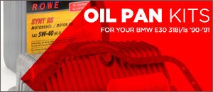 BMW E30 318i Oil Pan Replacement Kits