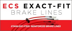 ECS Exact-Fit Brake Lines | Porsche 955 Turbo/Turbo S