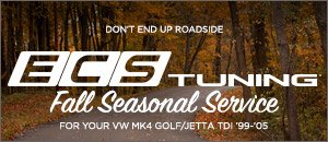 Fall Seasonal Service for your VW MK4 Golf/Jetta TDI