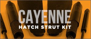 Rear Hatch Strut Kit | Porsche 955 Cayenne