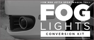 Fog Light Conversion Kits For Your VW MK6 Sportwagen
