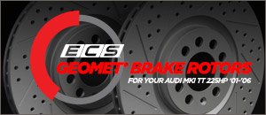 Audi MKI TT 225HP ECS Tuning GEOMET&reg; Coated Rotors