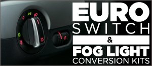 Euro Switch & Fog Light Conversion Kits | VW MK6 Jetta